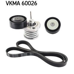 Ozubený klinový remeň - Sada SKF VKMA 60026