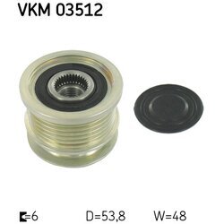 Voľnobežka alternátora SKF VKM 03512