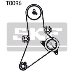 Sada ozubeného remeňa SKF VKMA 02984 - obr. 1