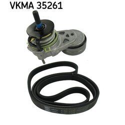 Ozubený klinový remeň - Sada SKF VKMA 35261