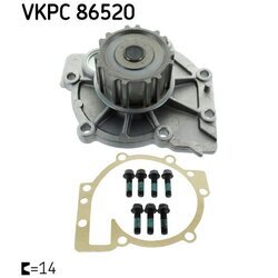 Vodné čerpadlo, chladenie motora SKF VKPC 86520