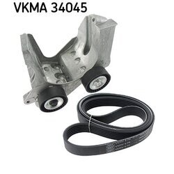 Ozubený klinový remeň - Sada SKF VKMA 34045