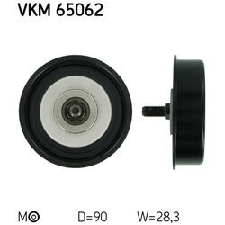 Napínacia kladka rebrovaného klinového remeňa SKF VKM 65062