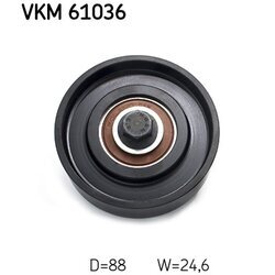 Vratná/vodiaca kladka rebrovaného klinového remeňa SKF VKM 61036 - obr. 1