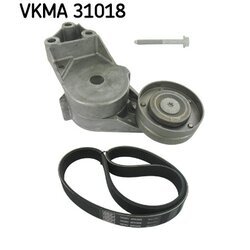 Ozubený klinový remeň - Sada SKF VKMA 31018