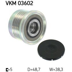 Voľnobežka alternátora SKF VKM 03602