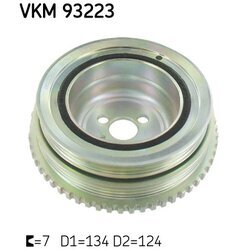 Remenica kľukového hriadeľa SKF VKM 93223