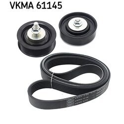 Ozubený klinový remeň - Sada SKF VKMA 61145