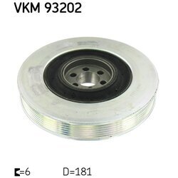 Remenica kľukového hriadeľa SKF VKM 93202