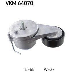 Napínacia kladka rebrovaného klinového remeňa SKF VKM 64070 - obr. 1