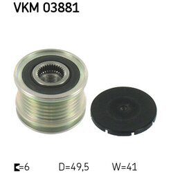 Voľnobežka alternátora SKF VKM 03881