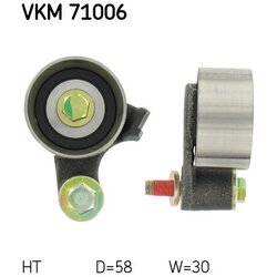Napínacia kladka ozubeného remeňa SKF VKM 71006
