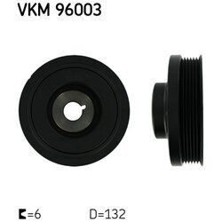 Remenica kľukového hriadeľa SKF VKM 96003