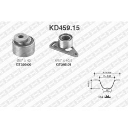 Sada ozubeného remeňa SNR KD459.15