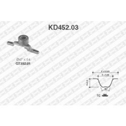 Sada ozubeného remeňa SNR KD452.03