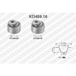 Sada ozubeného remeňa SNR KD459.16