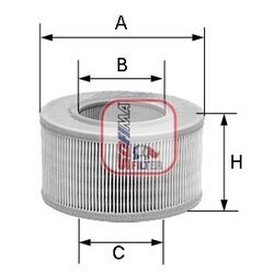 Vzduchový filter SOFIMA S 3987 A