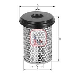 Vzduchový filter SOFIMA S 7139 A