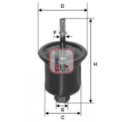 Palivový filter SOFIMA S 1731 B