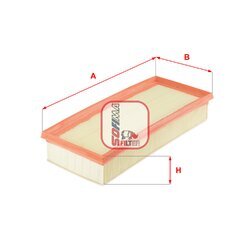 Vzduchový filter SOFIMA S 3485 A