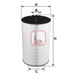 Olejový filter SOFIMA S 5147 PE