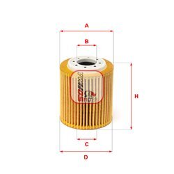 Olejový filter SOFIMA S 5216 PE