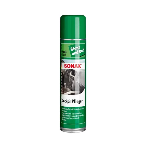 SONAX Cockpit spray 400ml jablko - Prípravok na ošetrovanie plastov palubnej dosky