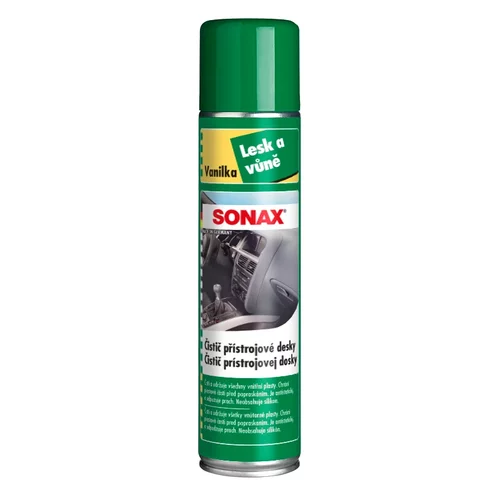 SONAX Čistič prístrojovej dosky / Cockpit Spray - vôňa vanilka 400ml