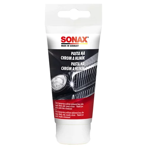 SONAX Čistiaca pasta na chróm a hliník 75ml