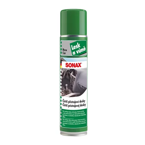 SONAX Čistič prístrojovej dosky / Cockpit Spray - vôňa new car 400ml