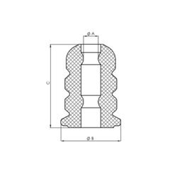 Doraz odpruženia TEDGUM TED74230 - obr. 1