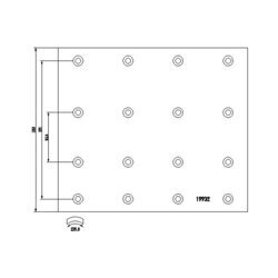Brzd. obloženie bubnovej brzdy TEXTAR 19932