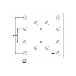 Brzd. obloženie bubnovej brzdy TEXTAR 19554