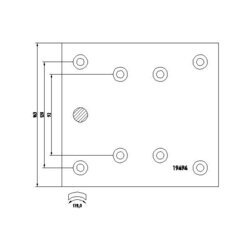 Brzd. obloženie bubnovej brzdy TEXTAR 19494