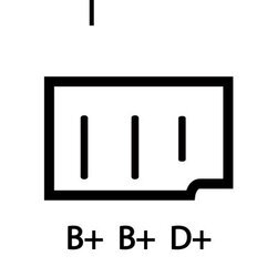 Alternátor TMI AL00489 - obr. 1