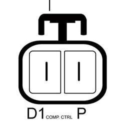 Alternátor TMI AL00287 - obr. 1