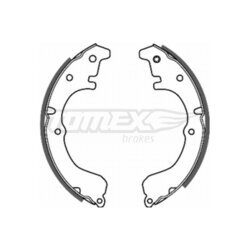 Sada brzdových čeľustí TOMEX Brakes TX 20-39