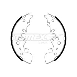 Sada brzdových čeľustí TOMEX Brakes TX 23-09