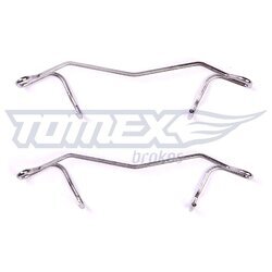 Sada príslušenstva obloženia kotúčovej brzdy TOMEX Brakes TX 44-62