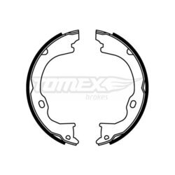 Sada brzdových čeľustí TOMEX Brakes TX 22-61