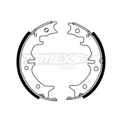 Sada brzdových čeľustí TOMEX Brakes TX 22-29