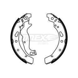 Sada brzdových čeľustí TOMEX Brakes TX 22-80