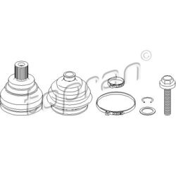 Sada kĺbov hnacieho hriadeľa TOPRAN 104 332