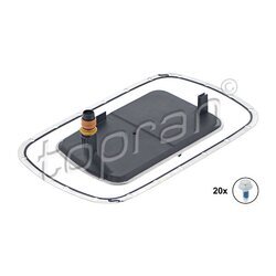 Sada hydraulického filtra automatickej prevodovky TOPRAN 502 751