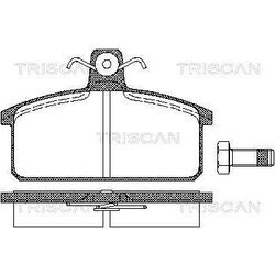 Sada brzdových platničiek kotúčovej brzdy TRISCAN 8110 15811
