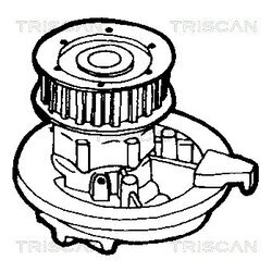 Vodné čerpadlo, chladenie motora TRISCAN 8600 24047 - obr. 1