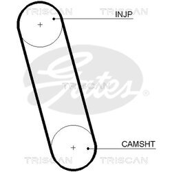 Ozubený remeň TRISCAN 8645 5100 - obr. 1