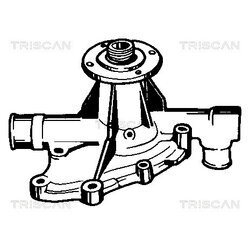 Vodné čerpadlo, chladenie motora TRISCAN 8600 11025 - obr. 1