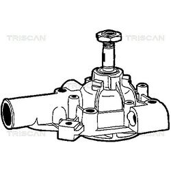 Vodné čerpadlo, chladenie motora TRISCAN 8600 25005 - obr. 1