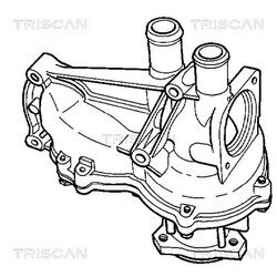 Vodné čerpadlo, chladenie motora TRISCAN 8600 29002 - obr. 1